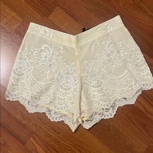 Fate Cream Lace Panties